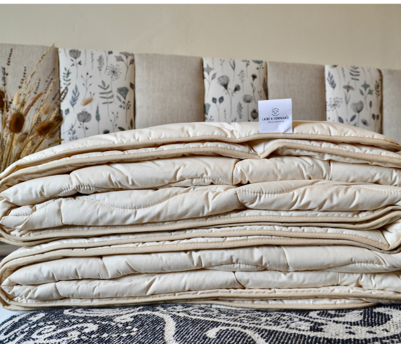 Couette en laine | Couette en laine toutes saisons | laine-et-compagnie.fr