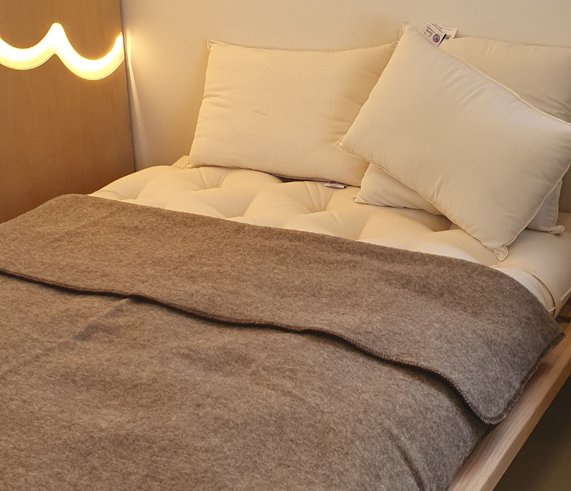 Couettes et Oreillers | Couverture en laine | laine-et-compagnie.fr