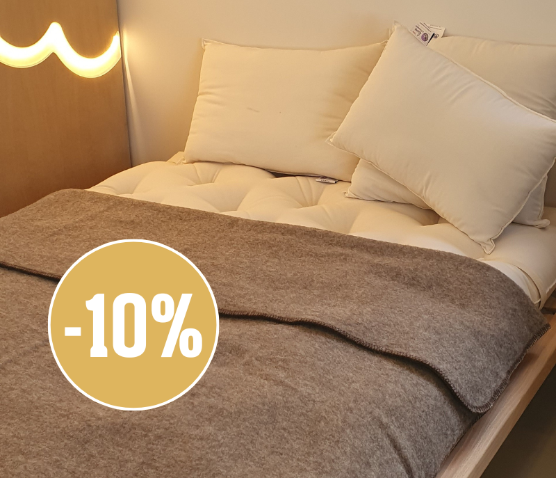 Couettes et Oreillers | Couverture en laine | laine-et-compagnie.fr