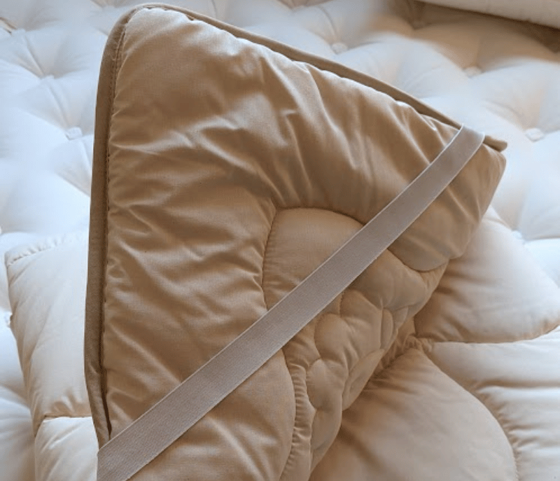 Surmatelas Fin en laine naturelle